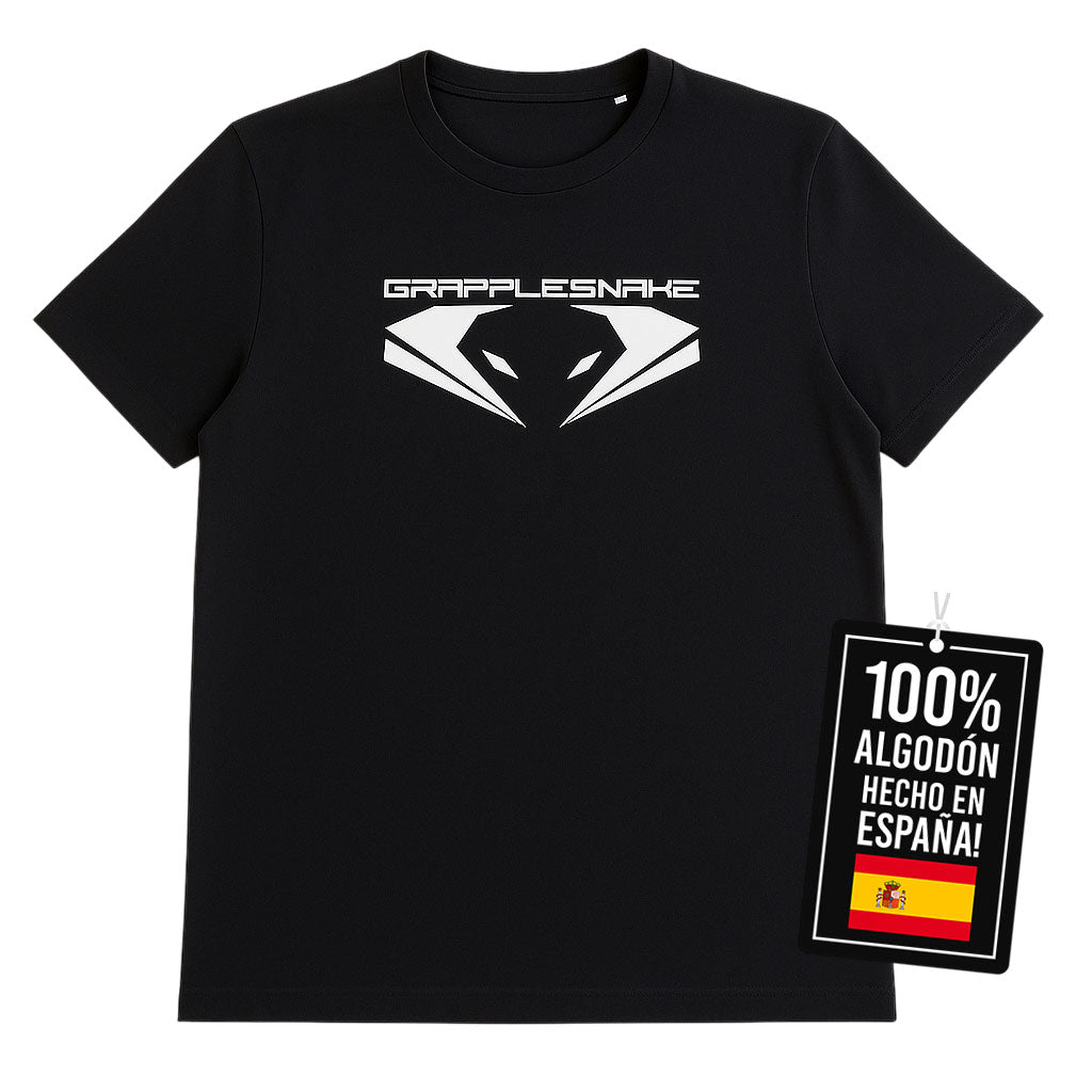 Camiseta Manga Corta Grapple Snake Negra